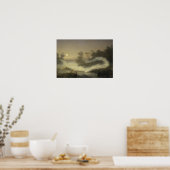 August Malmstrom - Dansende Fairies Poster (Keuken)