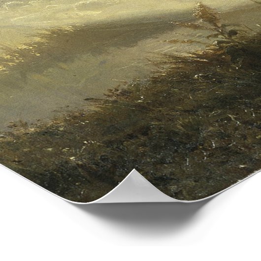 August Malmstrom - Dansende Fairies Poster (Hoek)