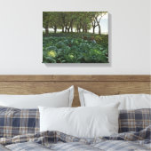 August Malmstrom - Kinderen die in de tuin spelen Canvas Afdruk (Insitu (Slaapkamer))