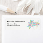 August Met persoonlijke titel Etiket (Insitu)