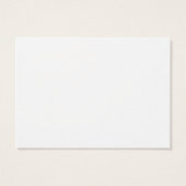 August Peridot Birthstone Earring Display Card Visitekaartje (Achterkant)