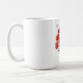 August Poppy Bloom - Gepersonaliseerd verjaardagsc Koffiemok (Links)