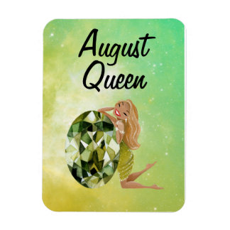 August Queen Birthday Magneet