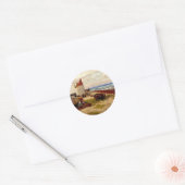 August Ronde Sticker (Envelop)