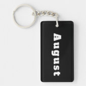 August Sleutelhanger (Voorkant)