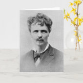 August Strindberg, 1 Januari, 1884 Kaart (Gele Bloem)
