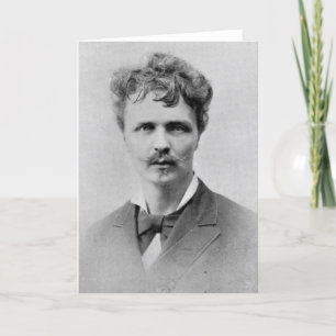 August Strindberg, 1 Januari, 1884 Kaart