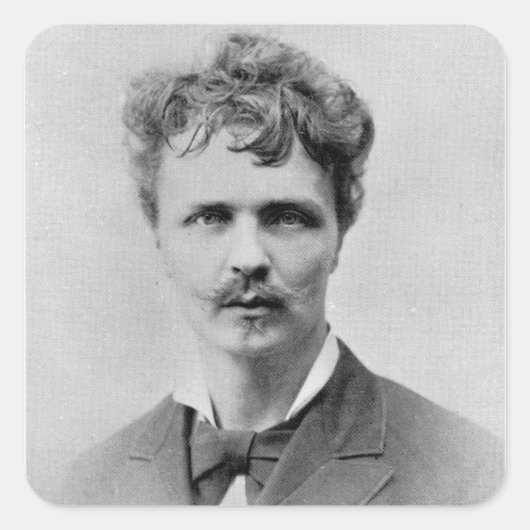 August Strindberg, 1 januari 1884 Vierkante Sticker (Voorkant)