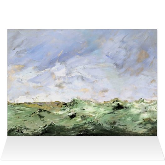 August Strindberg schilderij Kaart (Binnen Horizontaal (Boven))