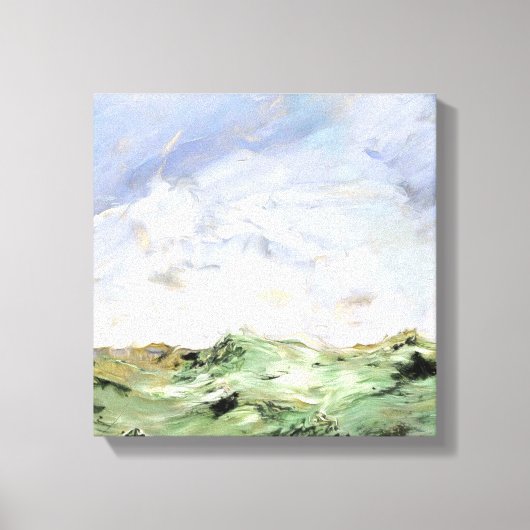 August Strindberg schilderij Stretched Canvas Prin Afdruk (Voorkant)