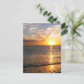 August Sunset Briefkaart (Staand voorkant)