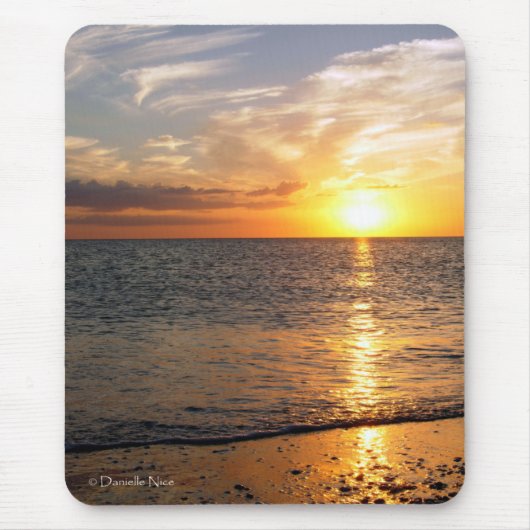 August Sunset Mousepad Muismat (Voorkant)