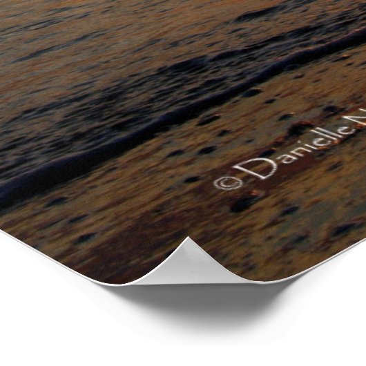 August Sunset Poster (Hoek)