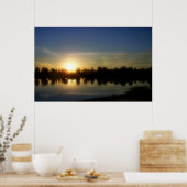 August Sunset Poster (Keuken)