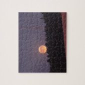 August Supermaan boven Paradise Ridge Legpuzzel (Verticaal)
