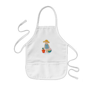 August Toddler op Summer Beach Kinder Schort