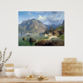 August Wilhelm Leu Tarn Poster (Keuken)