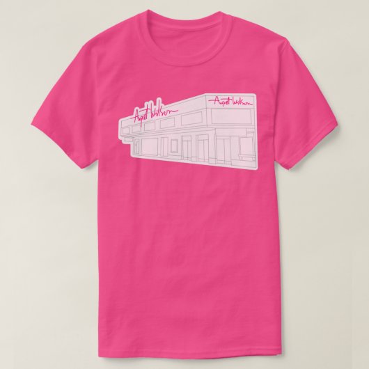 August Wilson Theater T-shirt (Design voorkant)