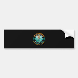 August Woman Soul van Mermaid Leo Zodiac Birthday Bumpersticker