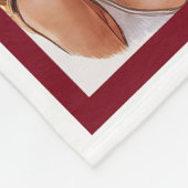 August Zwart Vrouwen Zonneschijn Gemengd Fleece Deken (Hoek)