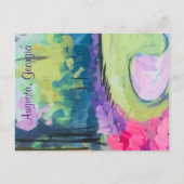 Augusta 2024 Waterverf Briefkaart (Voorkant)