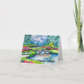 Augusta 2025 merkt op feestdagen kaart (Voorkant)