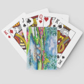 Augusta 2025 speelkaarten (Achterkant)