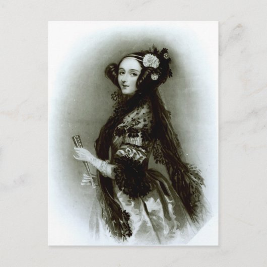 Augusta Ada Byron Countess of Lovelace Briefkaart (Voorkant)