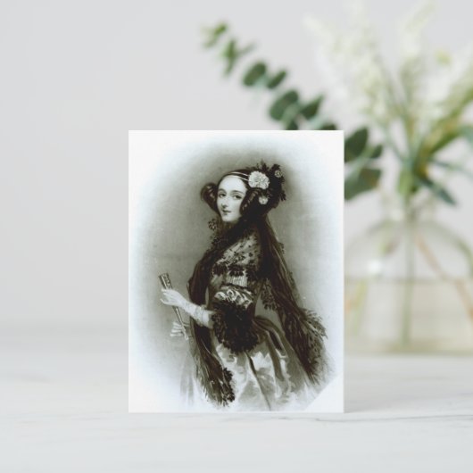 Augusta Ada Byron Countess of Lovelace Briefkaart (Staand voorkant)