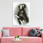 Augusta Ada Byron Countess of Lovelace Canvas Afdruk (Insitu (Woonkamer))