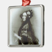 Augusta Ada Byron Countess of Lovelace Metalen Ornament (Links)