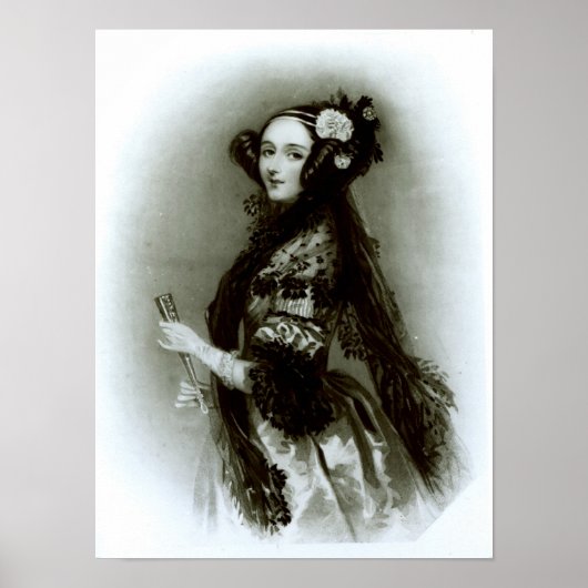 Augusta Ada Byron Countess of Lovelace Poster (Voorkant)