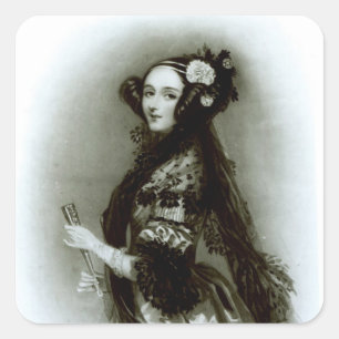 Augusta Ada Byron Countess of Lovelace Vierkante Sticker