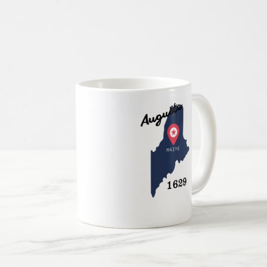 Augusta coffee mug koffiemok (Voorkant rechts)