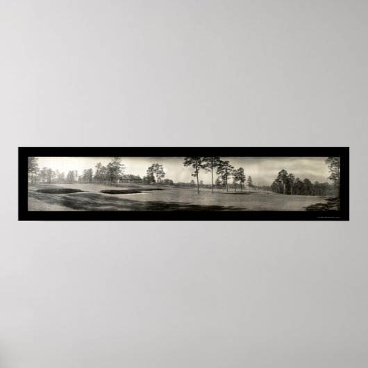Augusta Country Club Foto 1909 Poster (Voorkant)