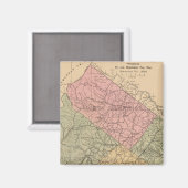 Augusta County, Virginia 2 Magneet (Voorkant / Achterkant)