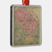 Augusta County, Virginia 2 Metalen Ornament (Rechts)