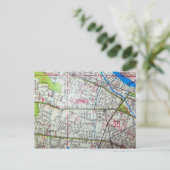 AUGUSTA, GA  Kaart Briefkaart (Staand voorkant)