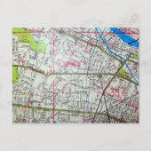 AUGUSTA, GA  Kaart Briefkaart (Voorkant)