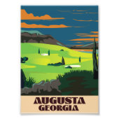 Augusta Georgia Golf poster (Voorkant)