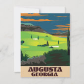 Augusta Georgia Golf poster (Voorkant)