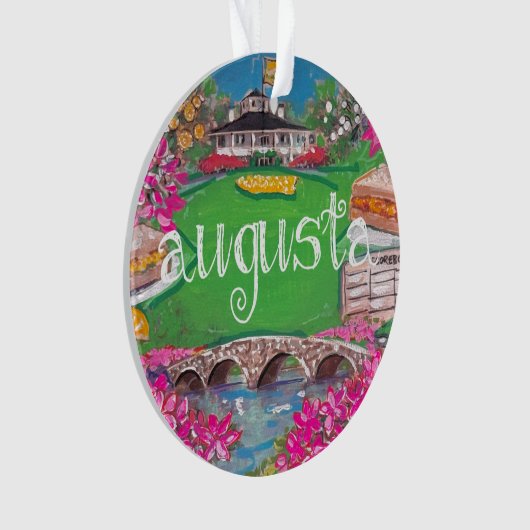 Augusta, Georgia Ornament (voorkant)