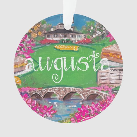Augusta, Georgia Ornament (voorkant)
