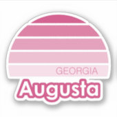 Augusta Georgia Sticker (Voorkant)