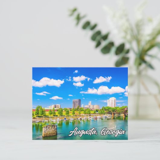 Augusta, Georgia, VS Briefkaart (Staand voorkant)