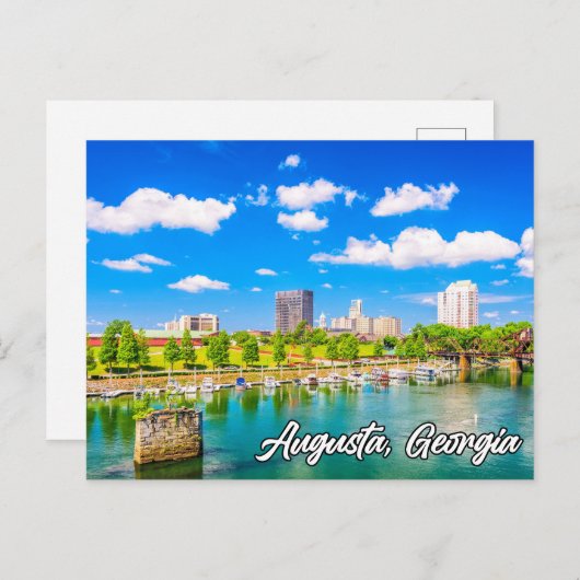 Augusta, Georgia, VS Briefkaart (Voorkant / Achterkant)