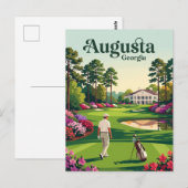 Augusta, Georgia, VS Briefkaart (Voorkant / Achterkant)