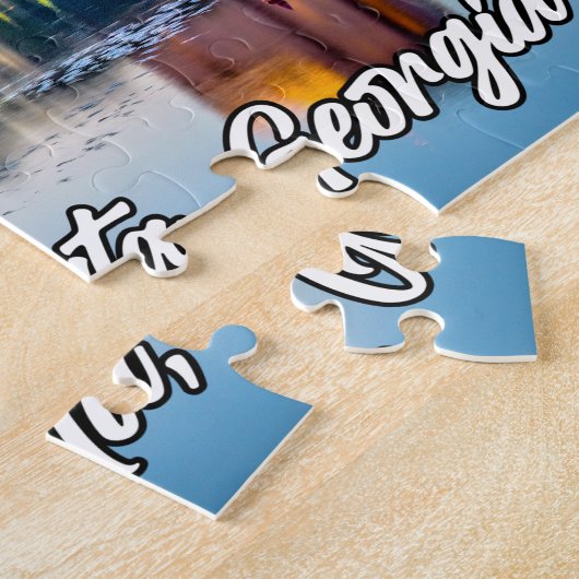 Augusta, Georgia, VS Legpuzzel (Zijkant)