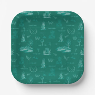 Augusta Golf Toilet Papieren Bordje