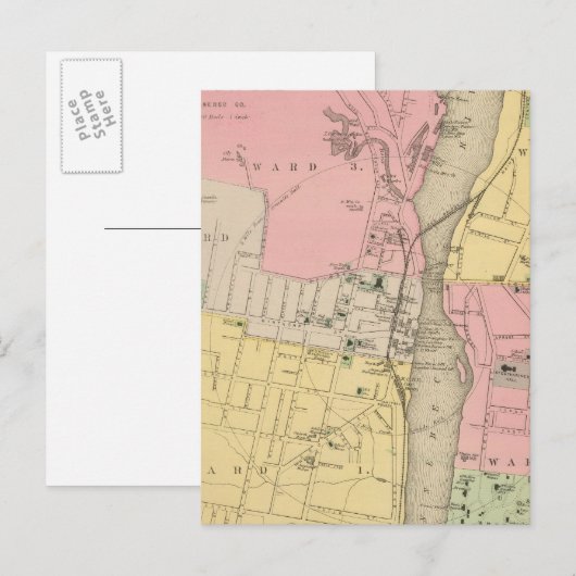 Augusta, Kennebec Co. Briefkaart (Voorkant / Achterkant)